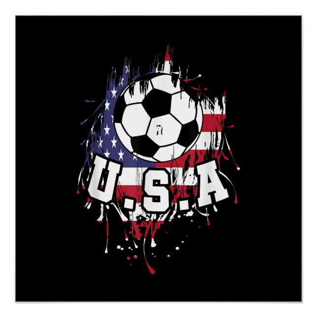 Poster Football américain USA (Devant)