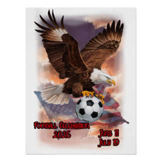 Poster Football Celebration 2026 on a