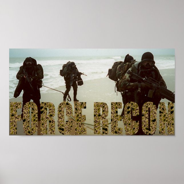 Poster Force maritime Recon (Devant)