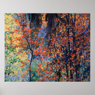 Poster Forêt à l'automne