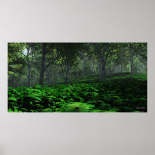 Poster Forêt actuelle - extrémité