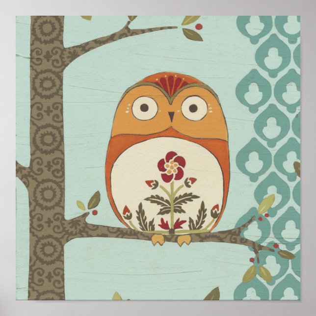 Poster Forêt Fantaisie II (Devant)