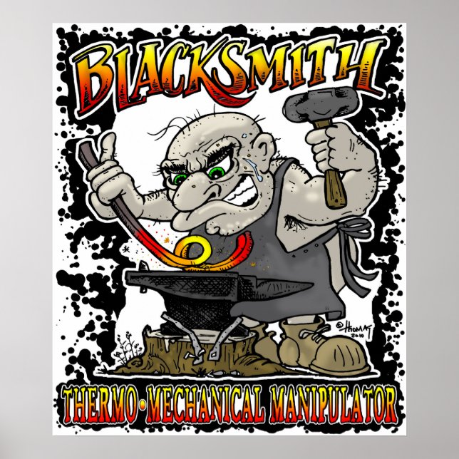 Poster Forge Blacksmith (Devant)