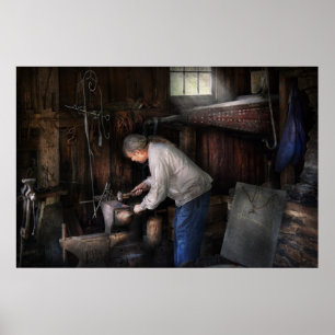 Poster Forgeron - Bricolage avec du métal