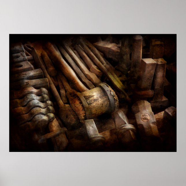 Poster Forgeron - L'art du martelage (Devant)