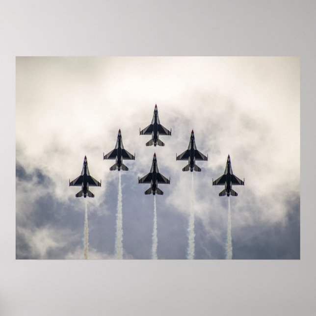 Poster Formation de Delta Thunderbirds (Devant)