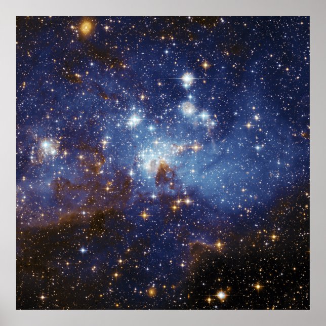 Poster Formation de l'étoile de la voie Lactée Stellar Nu (Devant)