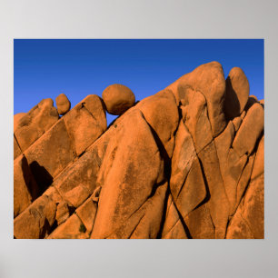 Poster Formation rocheuse unique, Californie