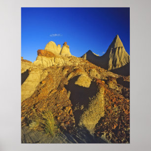 Poster Formations de Badlands à Dinosaur Provincial Park 