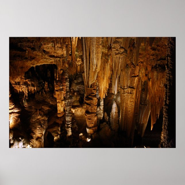 Poster Formations de grotte Imprimer (Devant)