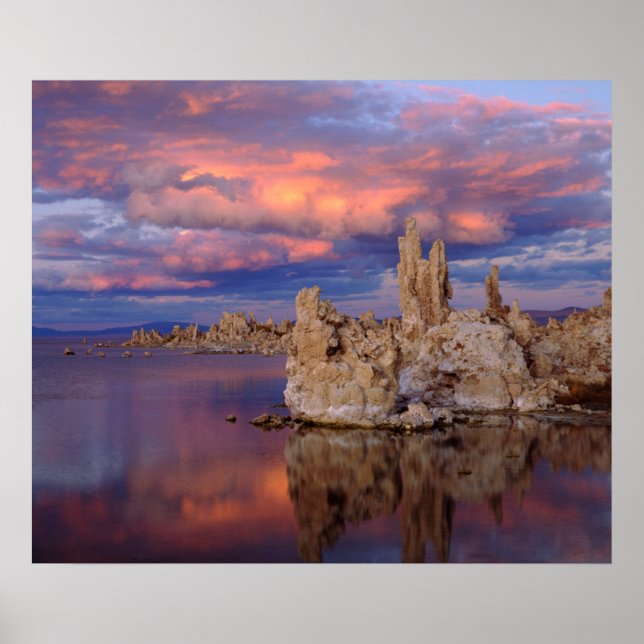 Poster Formations Tufa sur le lac Mono (Devant)