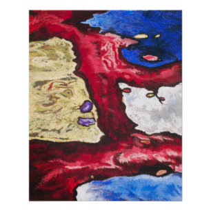 Poster Formes d'arbres et eau (1928) - Arthur Dove