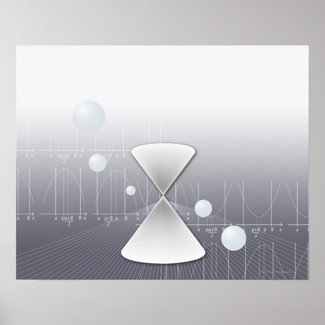 Poster Formule, graphique, symboles mathématiques 13 (Devant)