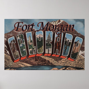 Poster Fort Morgan, le Colorado - grandes scènes de