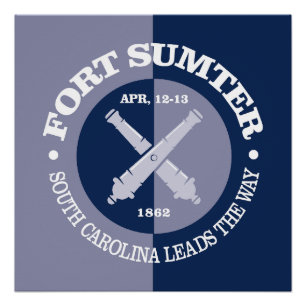 Poster Fort Sumter (B&G)