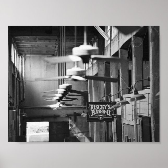 Poster Fort Worth Stockyards (Devant)