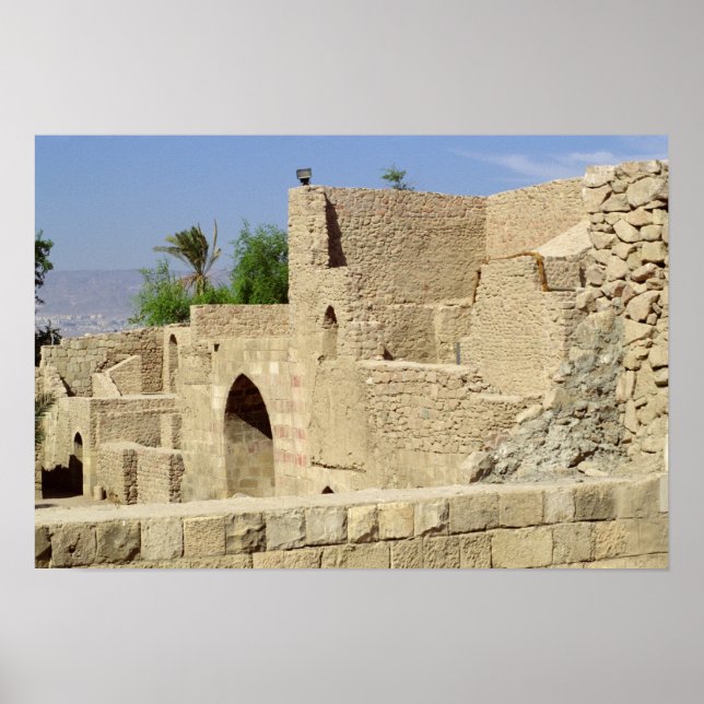 Poster Forteresse, construite par Baldwin I (Devant)