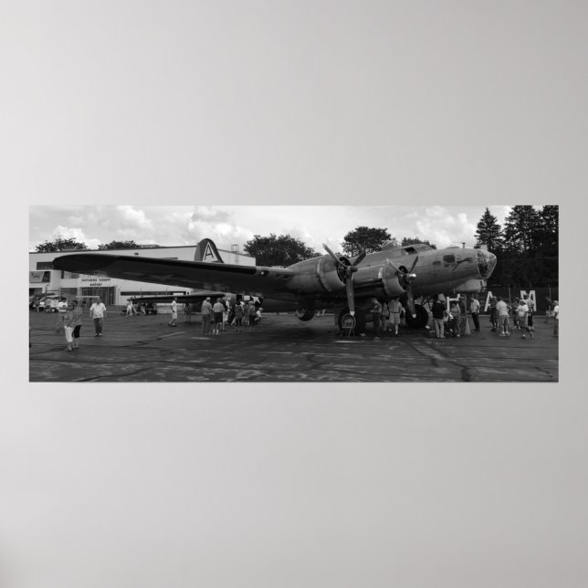 Poster Forteresse volante B17 (Devant)