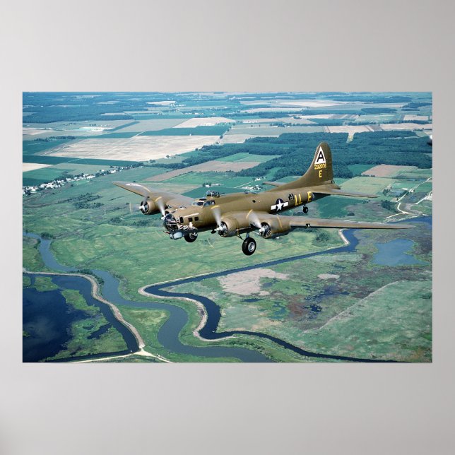 Poster Forteresse volante B-17 (Devant)