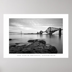 Poster Forth Bridges, Édimbourg - Imprimer