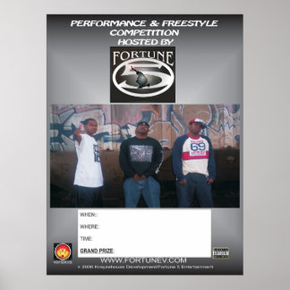 Poster Fortune 5 freestyle