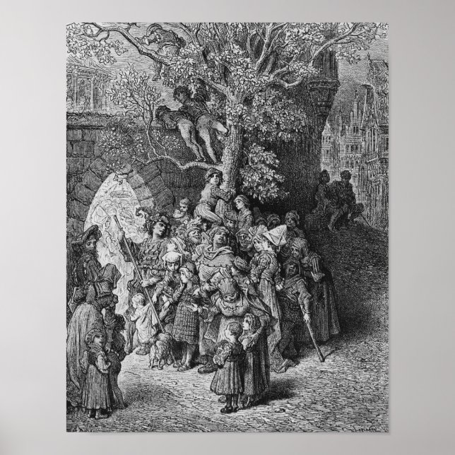 Poster Foule de spectateurs et spectateurs (Devant)