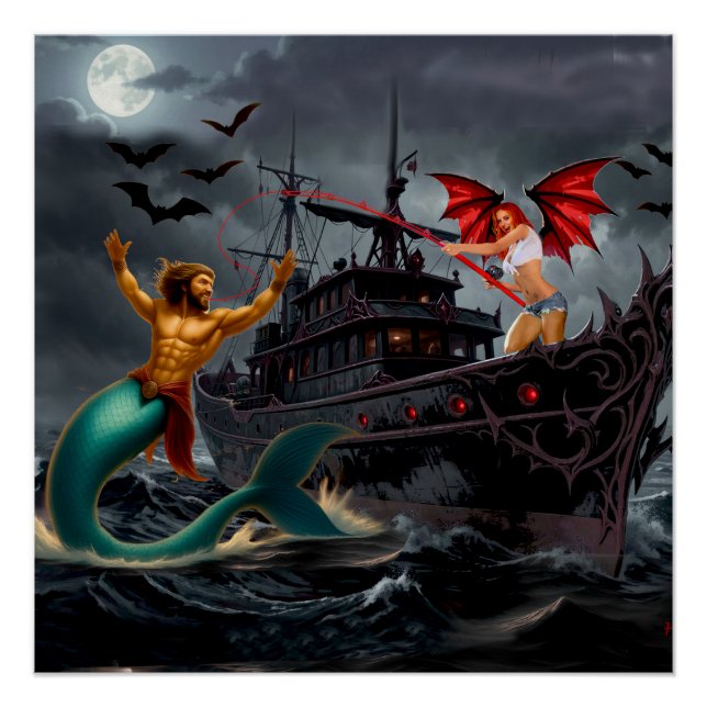 Poster Foxy Roxy Vampire Rebelle-Hautes Mers (Devant)