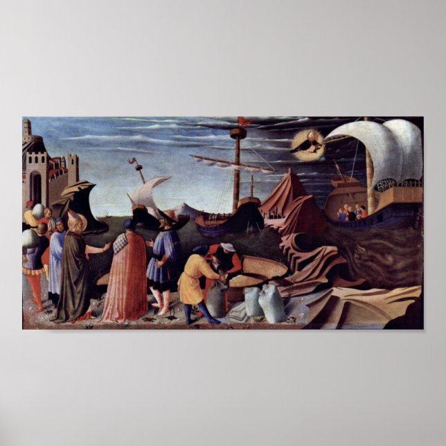 Poster Fra Angelico - Secourez les marins (Devant)