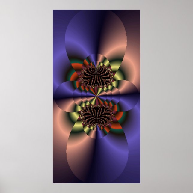 Poster fractal (Devant)