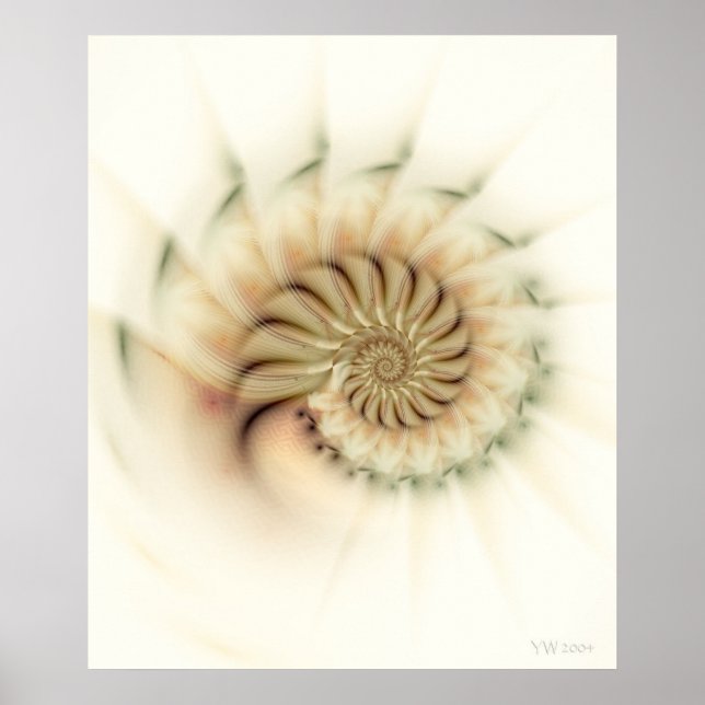 Poster fractal (Devant)