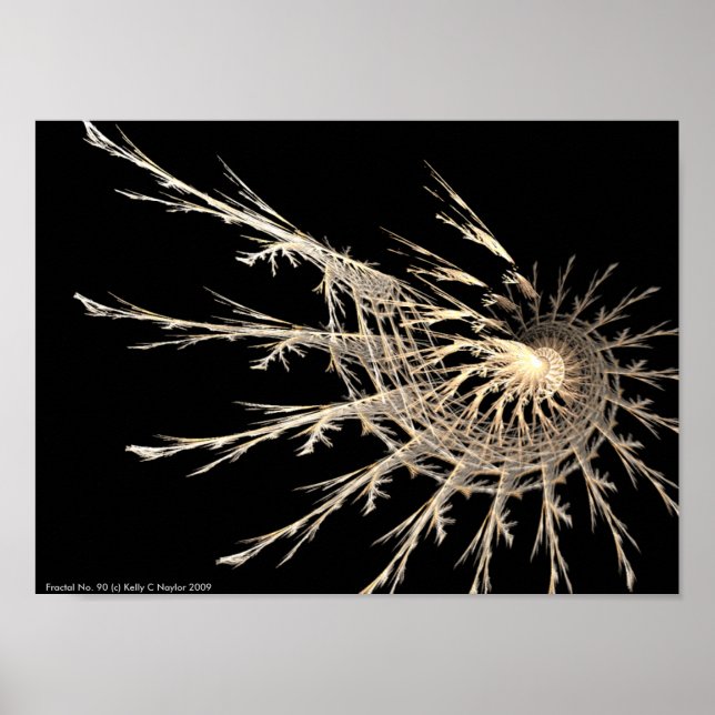 Poster Fractal 90 (Devant)