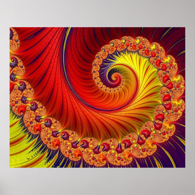Poster Fractal Art 41 (Devant)
