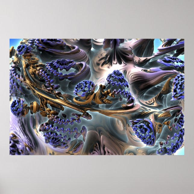 Poster Fractal ART GumGum (Devant)