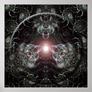 Poster Fractal Dreamcatcher