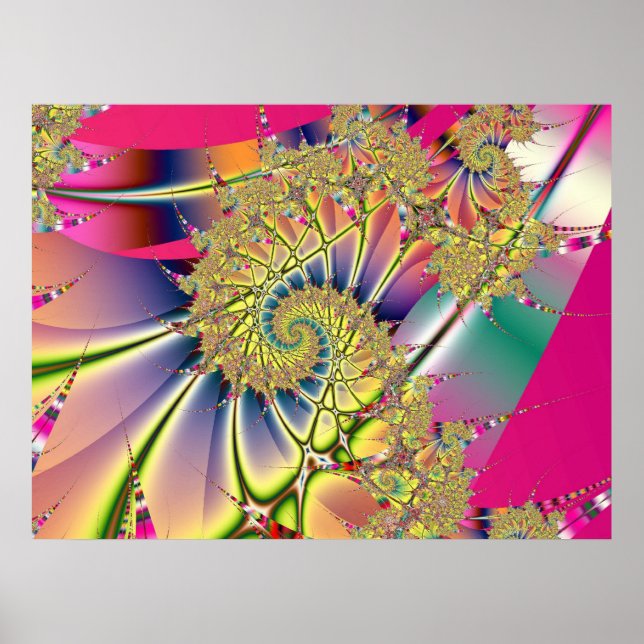 Poster Fractale 611 (Devant)