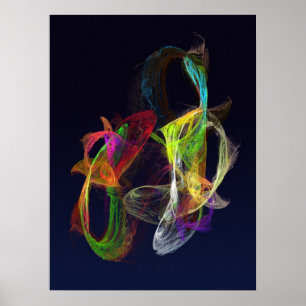 Poster Fractale - poisson tropical