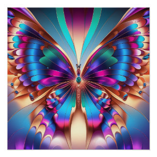 Poster Fragmentos de Mariposa