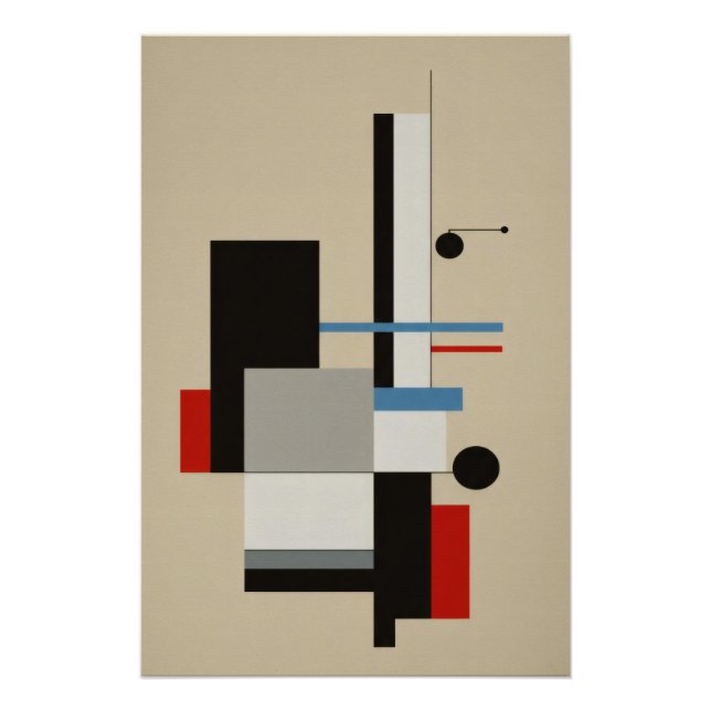 Poster Fragments chromatiques (Devant)