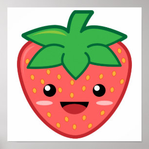 Poster Fraise