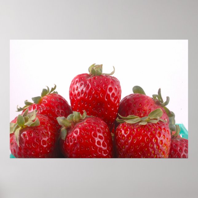 Poster Fraises Photo (Devant)