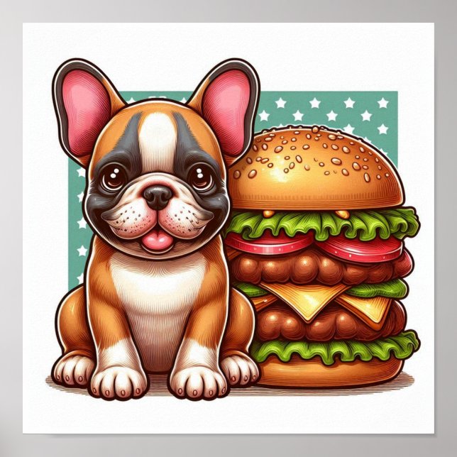 Poster français Bulldog (Devant)