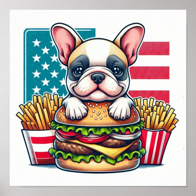 Poster français Bulldog (Devant)