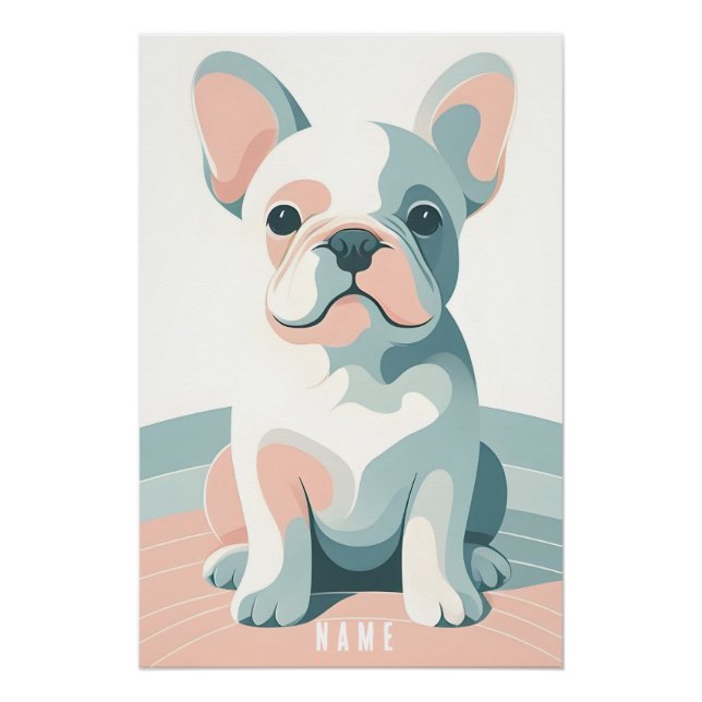 Poster français Bulldog Mette (Devant)