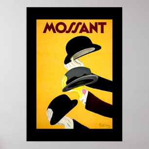 Poster français de Leonetto Cappiello 1920 "Mossan