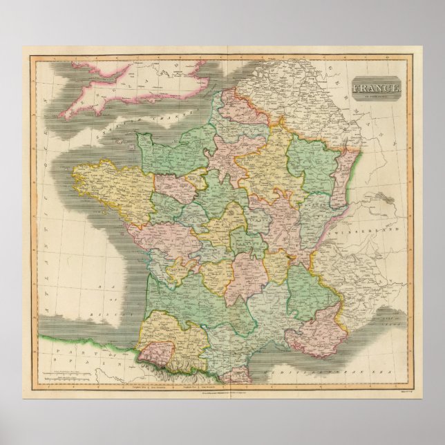 Poster France, provinces 2 (Devant)