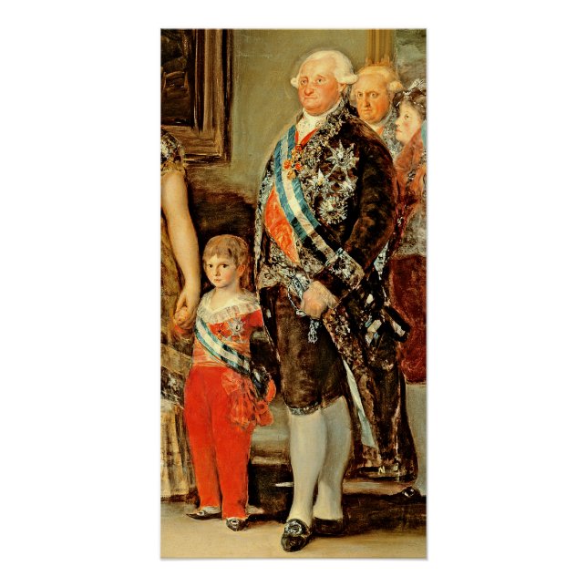 Poster Francisco Jose de Goya y Lucientes | Le Roi et (Devant)