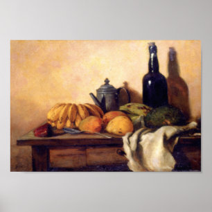Poster Francisco Oller Still Life Guanabana