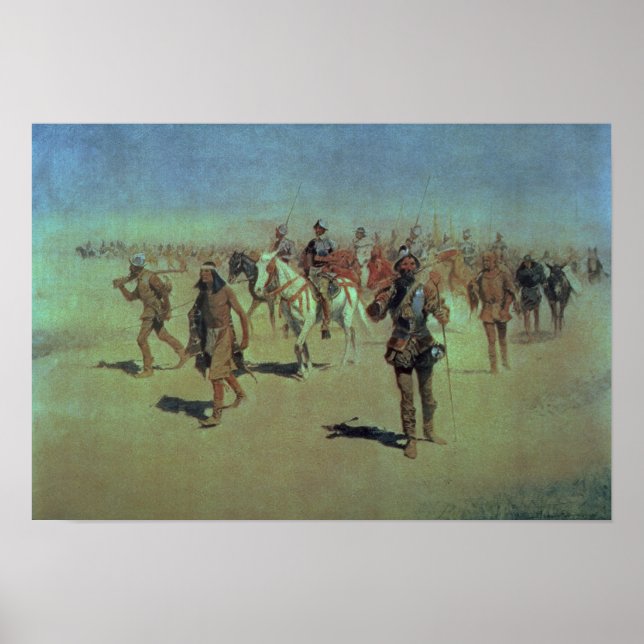 Poster Francisco Vasquez de Coronado (Devant)