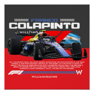 Poster Franco colapinto