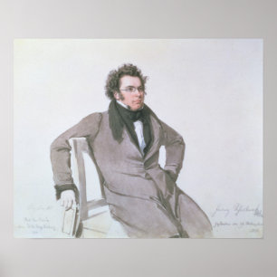 Poster Franz Schubert, 1825